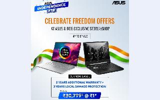 ASUS Independence Day Sale 2023: Get 2 Years Of Additional Warranty And 3 Years Of Local Damage Protection At Just Rs 1; Here's How